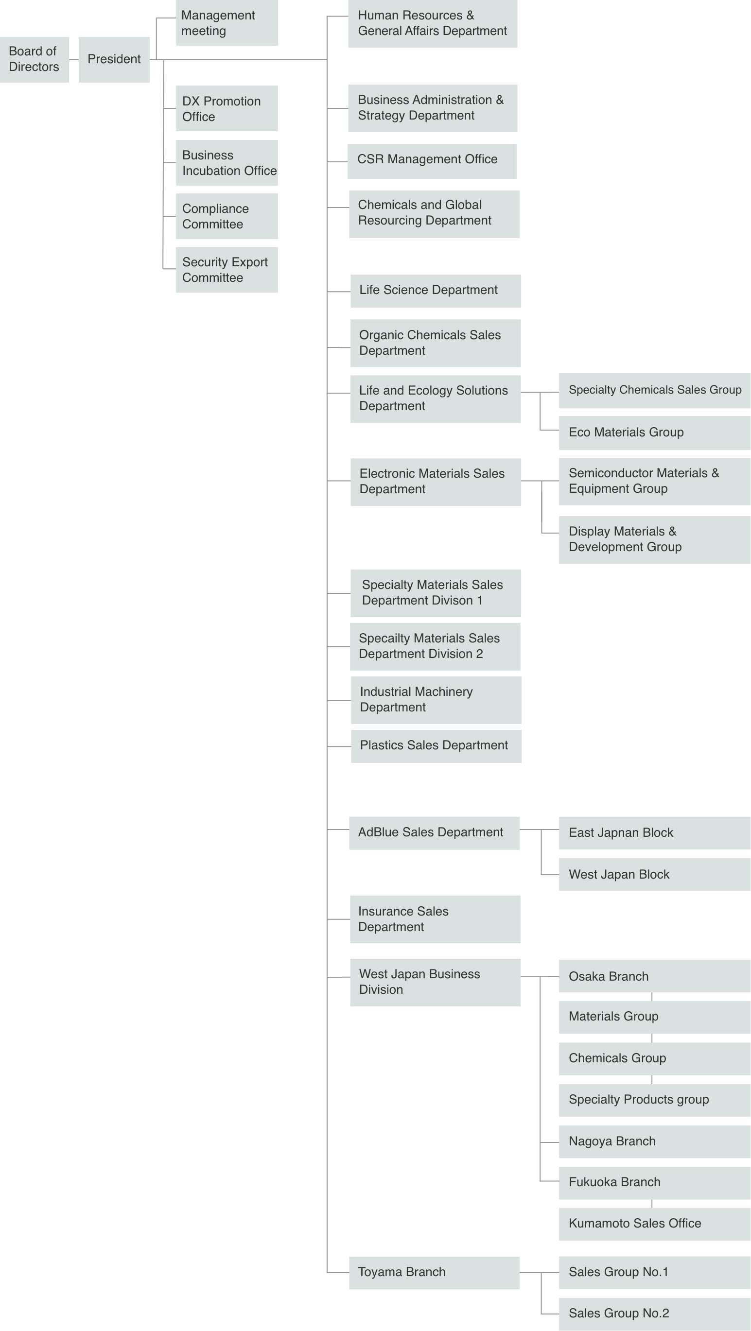 Organization Chart